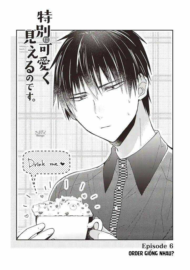 TOKUBETSU NI KAWAIKU MIERU NO DESU. Chapter 6 trang 2