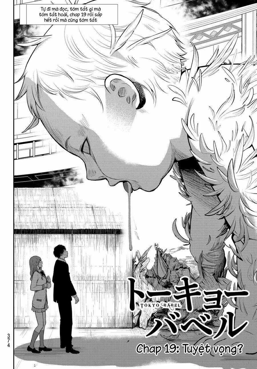 Tokyo Babel Chapter 19 trang 3