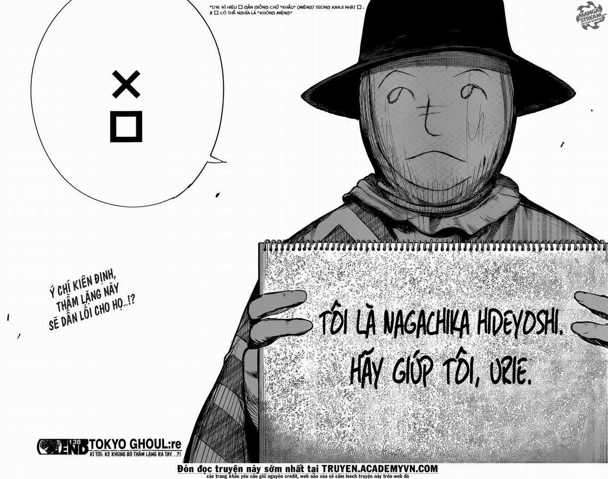 Tokyo Ghoul:re Chapter 138 trang 16