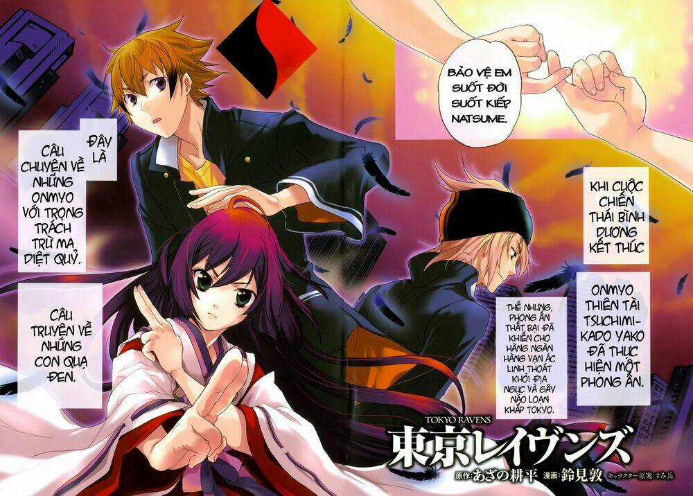 Tokyo Ravens Chapter 1 trang 4