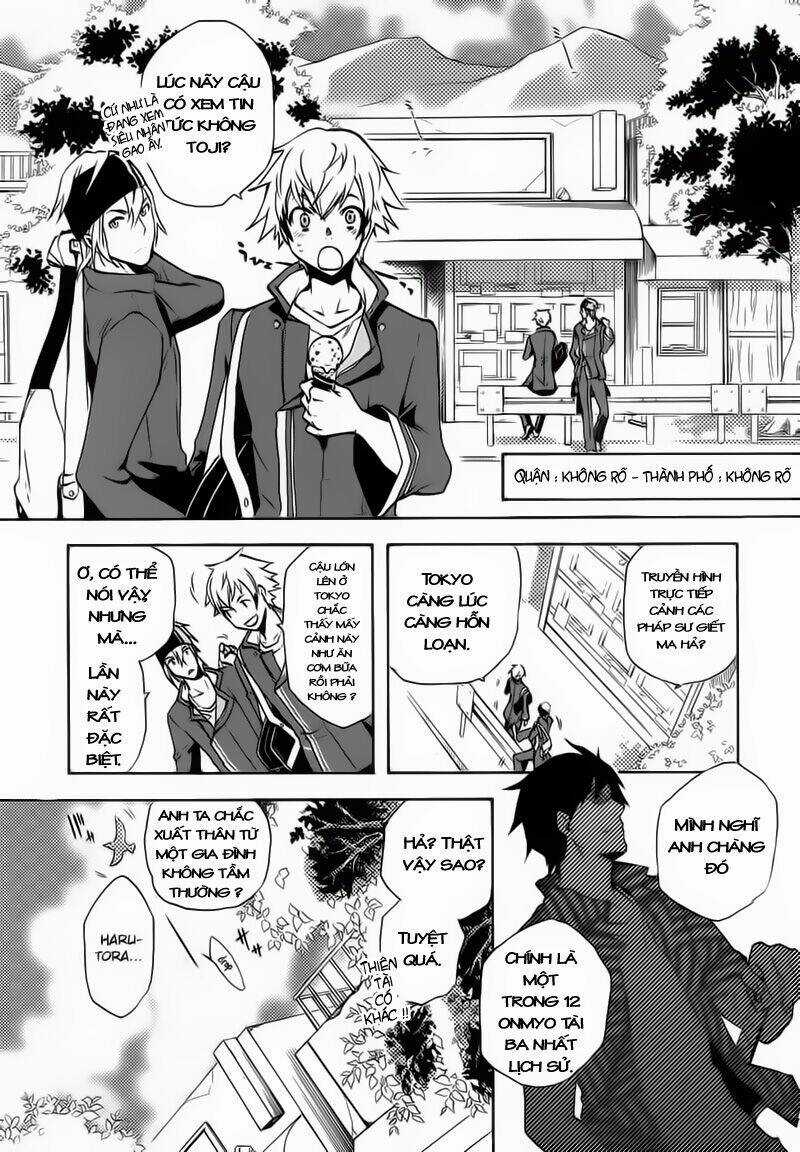 Tokyo Ravens Chapter 1 trang 8