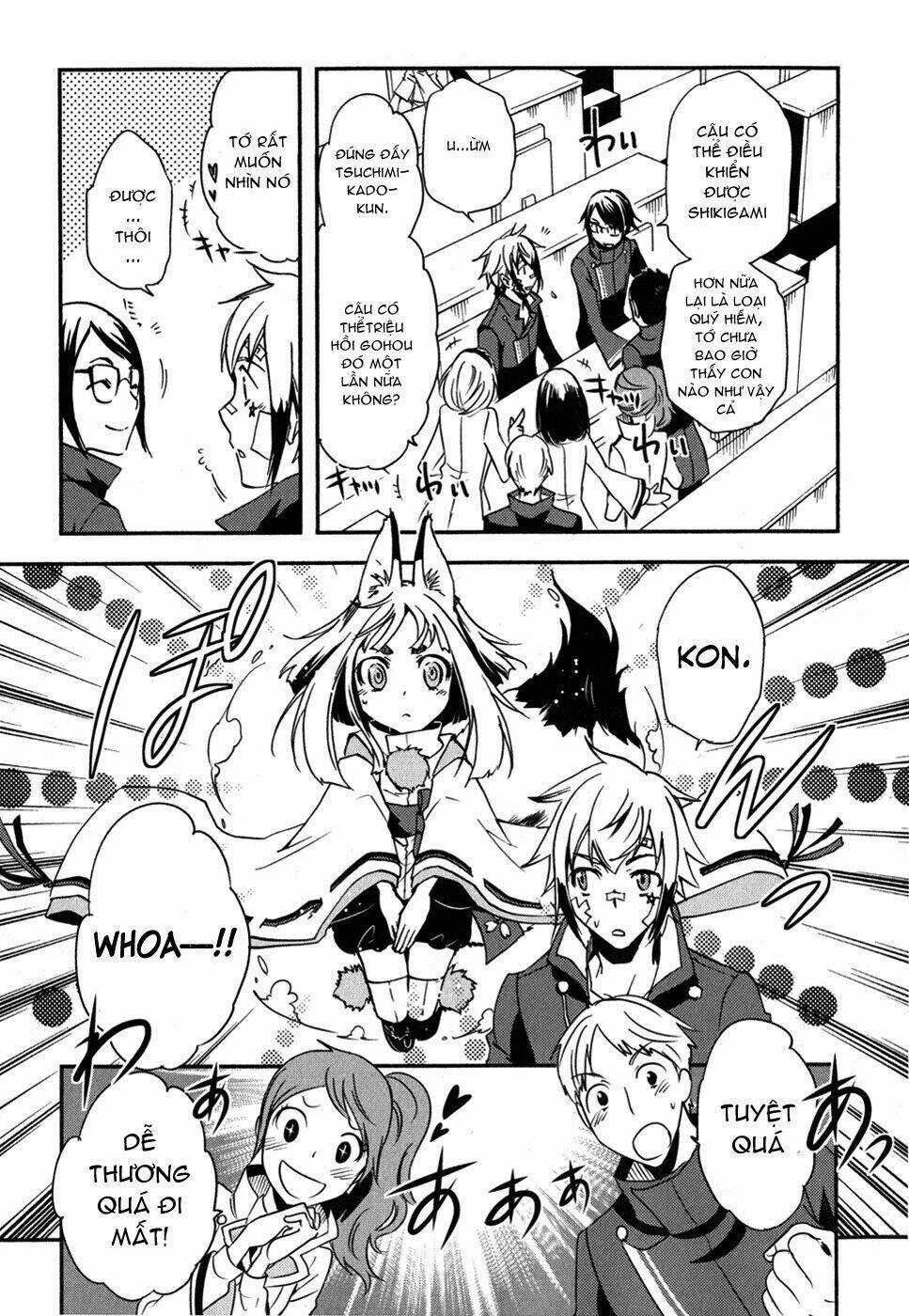 Tokyo Ravens Chapter 10 trang 13