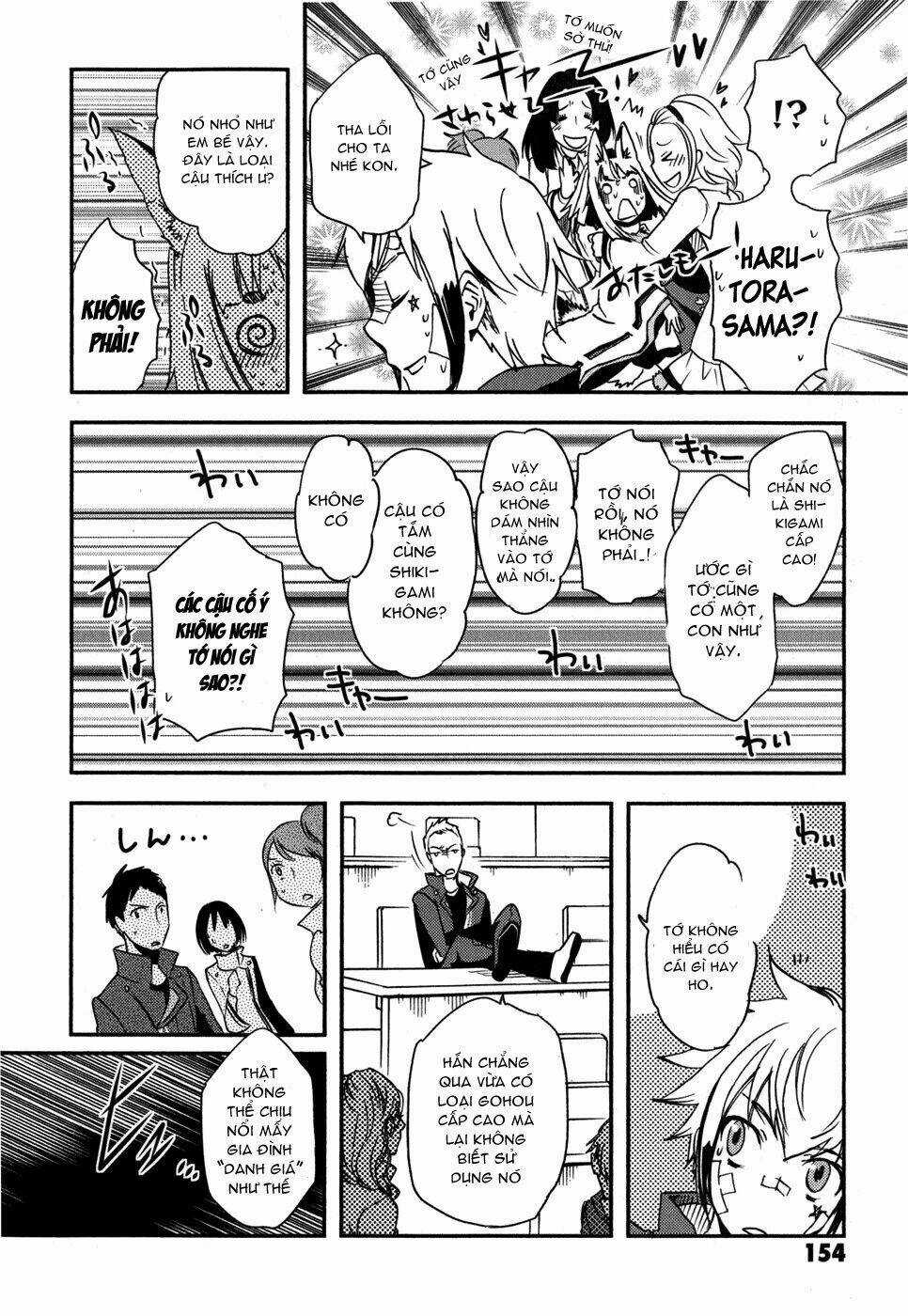 Tokyo Ravens Chapter 10 trang 14