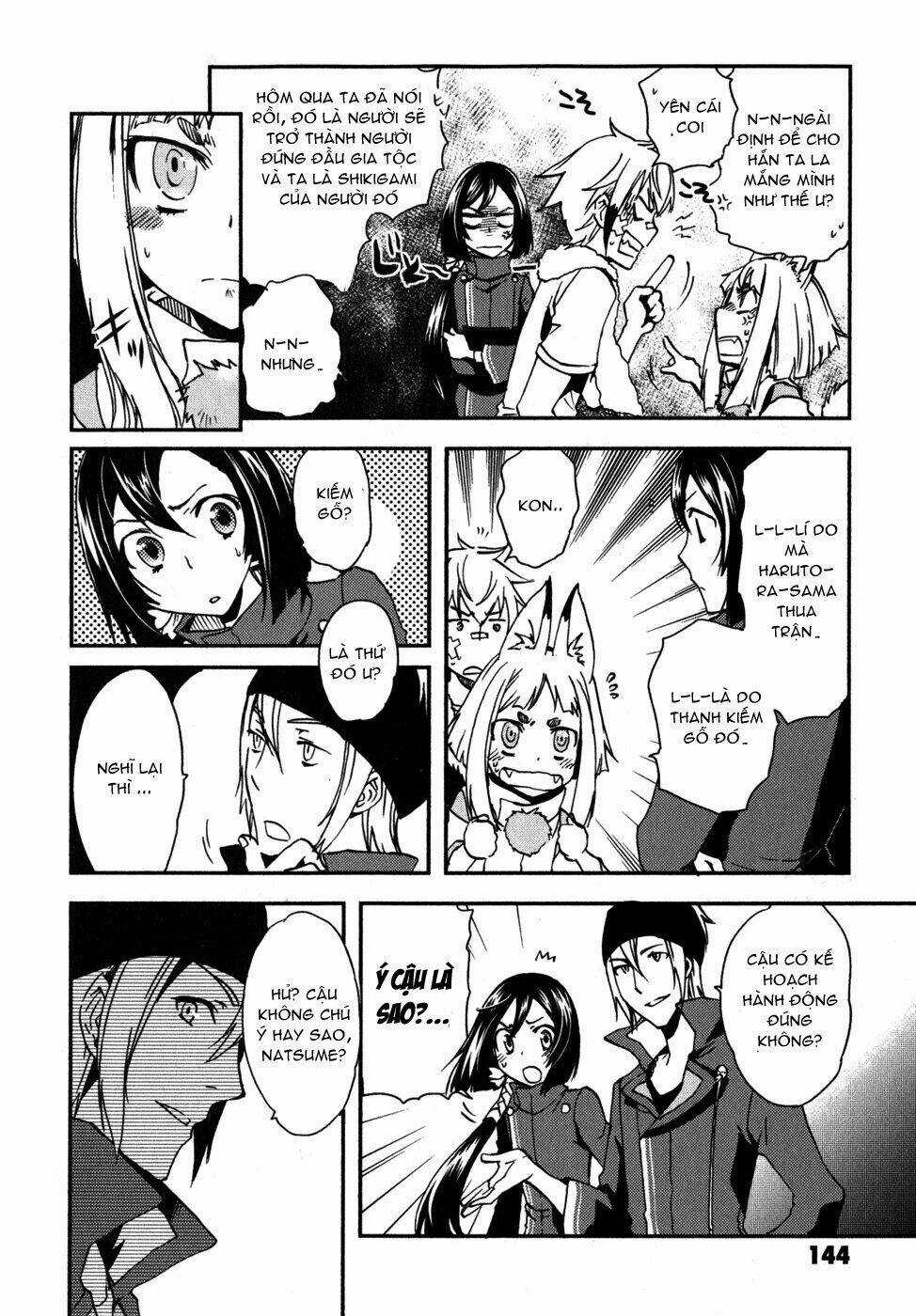 Tokyo Ravens Chapter 10 trang 4