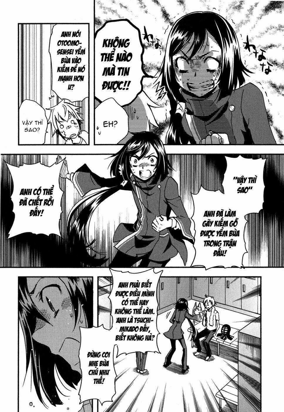 Tokyo Ravens Chapter 10 trang 7