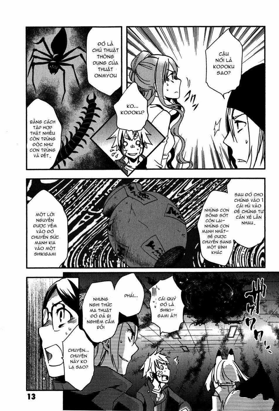 Tokyo Ravens Chapter 11 trang 11