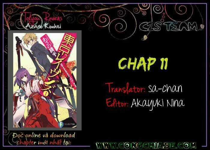 Tokyo Ravens Chapter 11 trang 39
