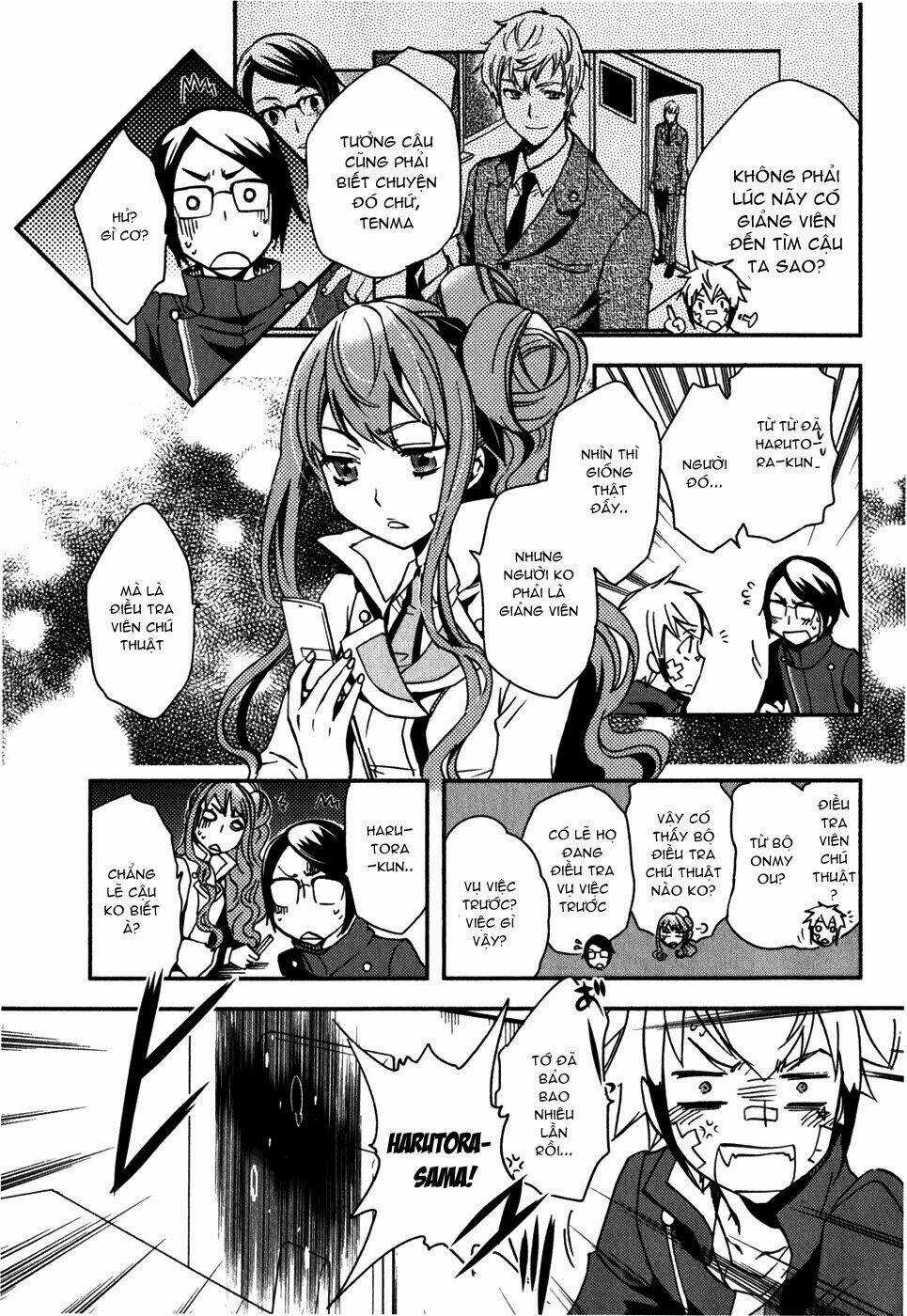 Tokyo Ravens Chapter 11 trang 8