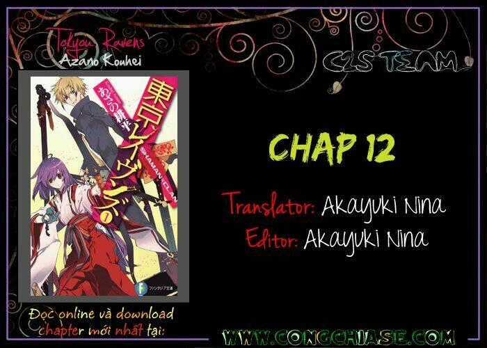 Tokyo Ravens Chapter 12 trang 37