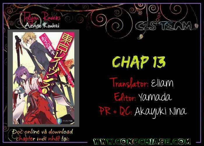Tokyo Ravens Chapter 13 trang 33