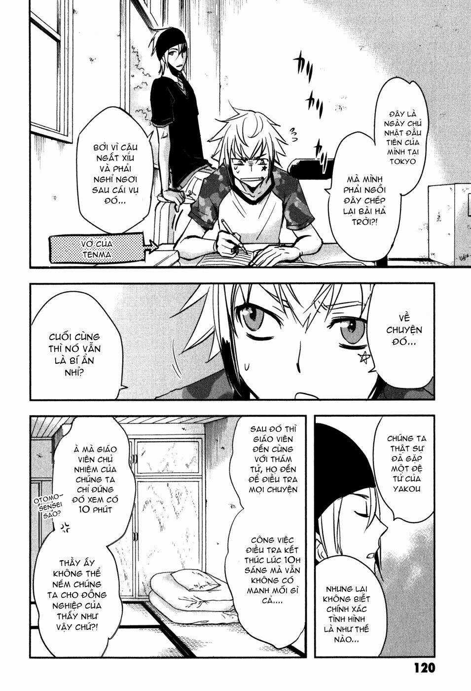 Tokyo Ravens Chapter 14 trang 7