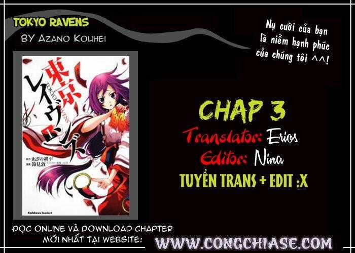 Tokyo Ravens Chapter 3 trang 38