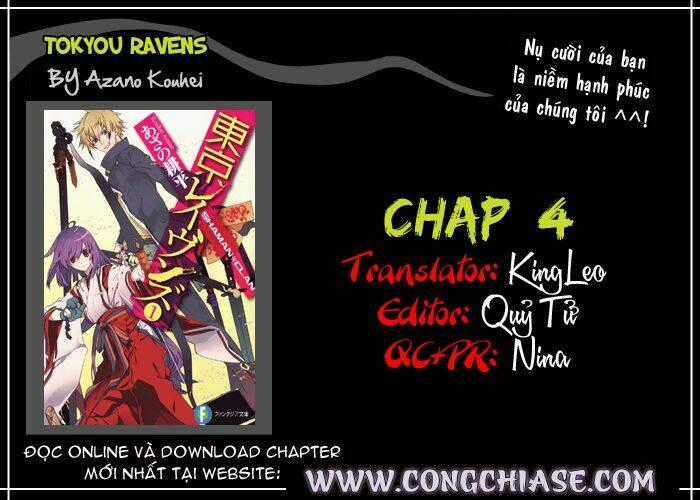 Tokyo Ravens Chapter 4 trang 49