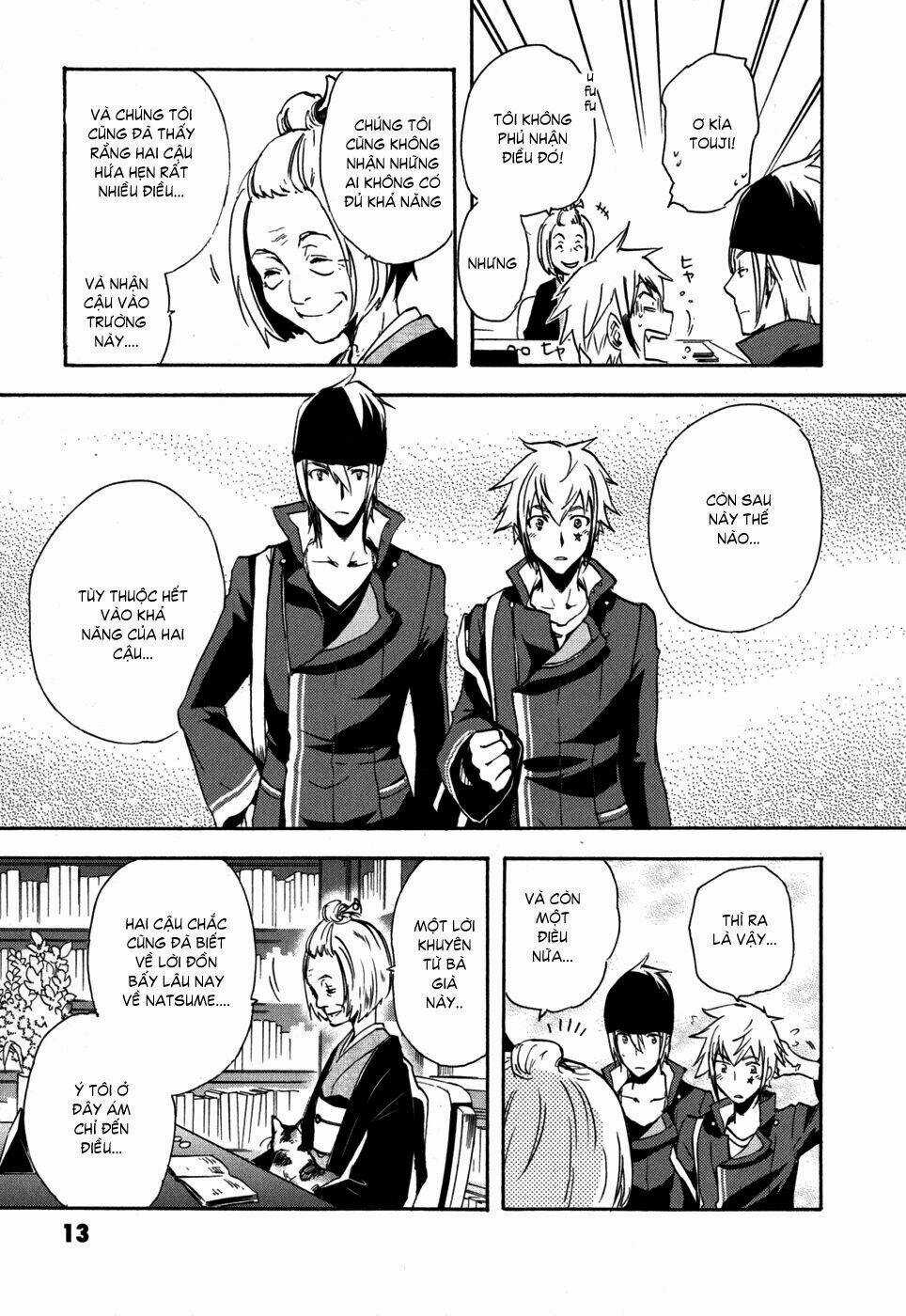 Tokyo Ravens Chapter 6 trang 12