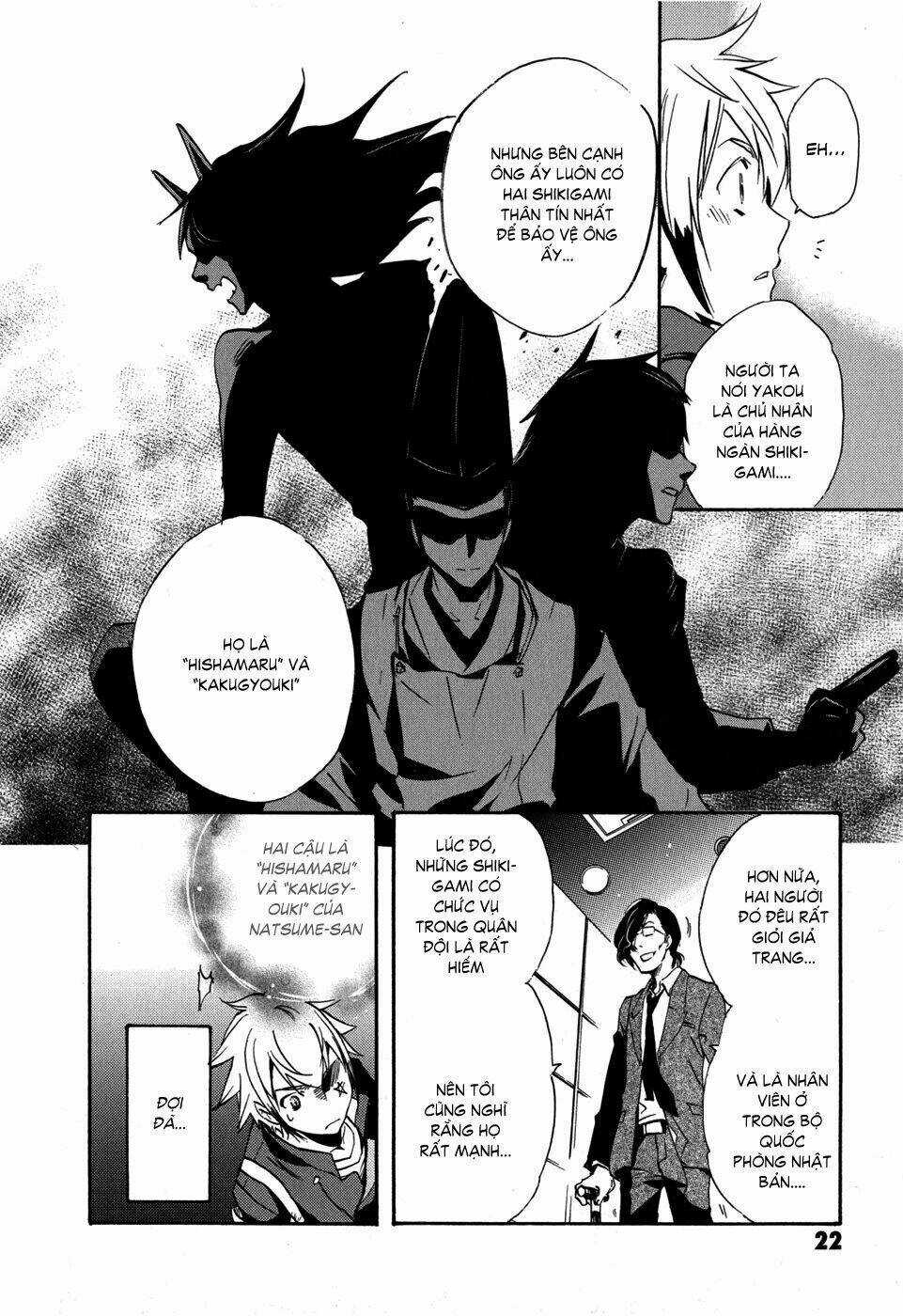 Tokyo Ravens Chapter 6 trang 21