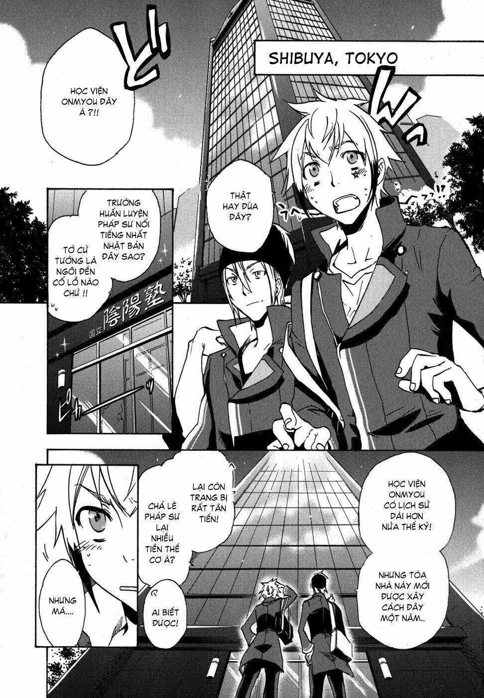 Tokyo Ravens Chapter 6 trang 4
