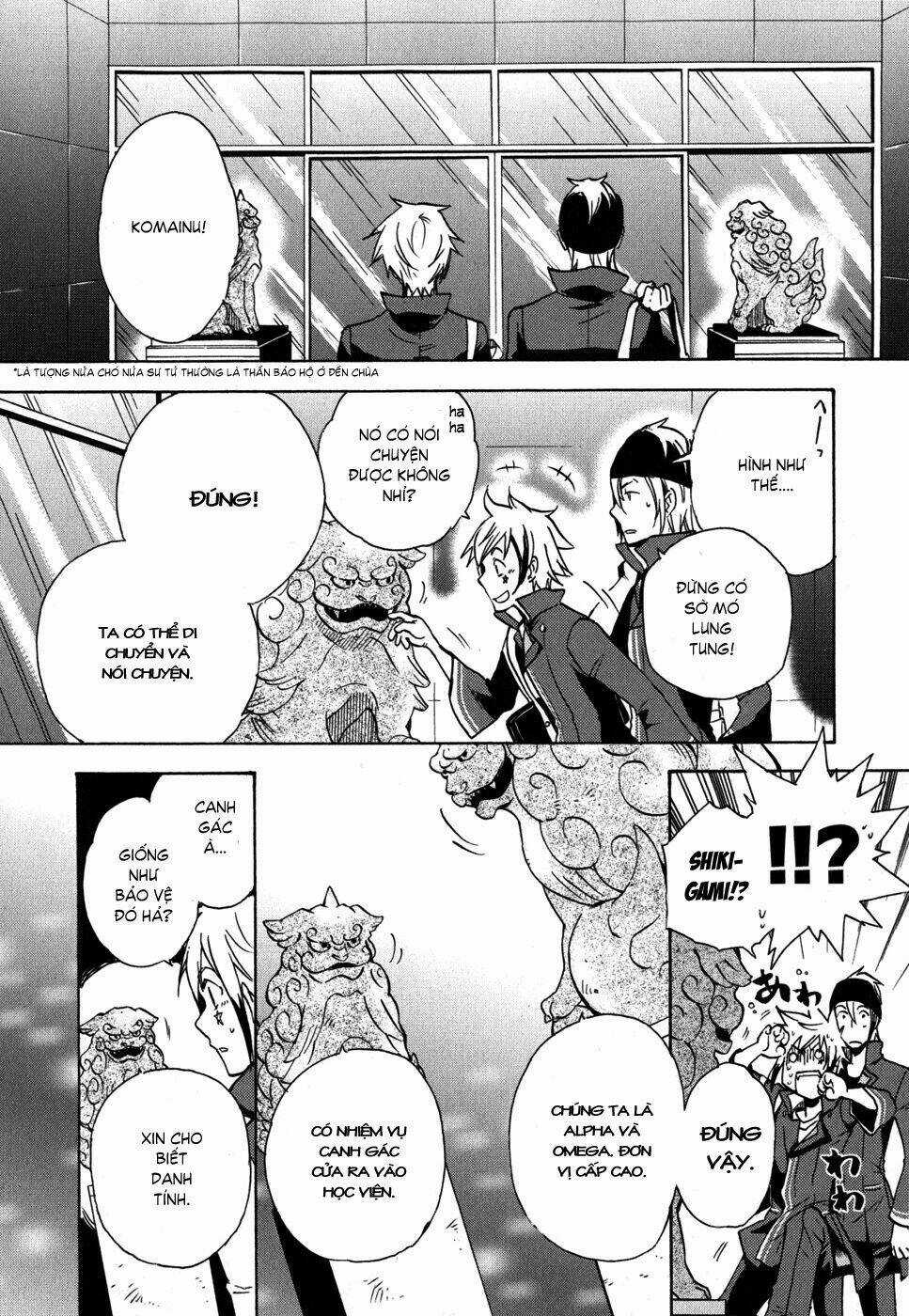 Tokyo Ravens Chapter 6 trang 7