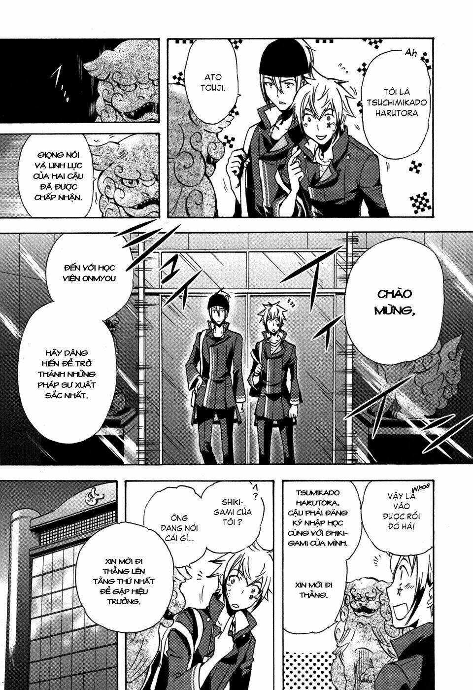 Tokyo Ravens Chapter 6 trang 8