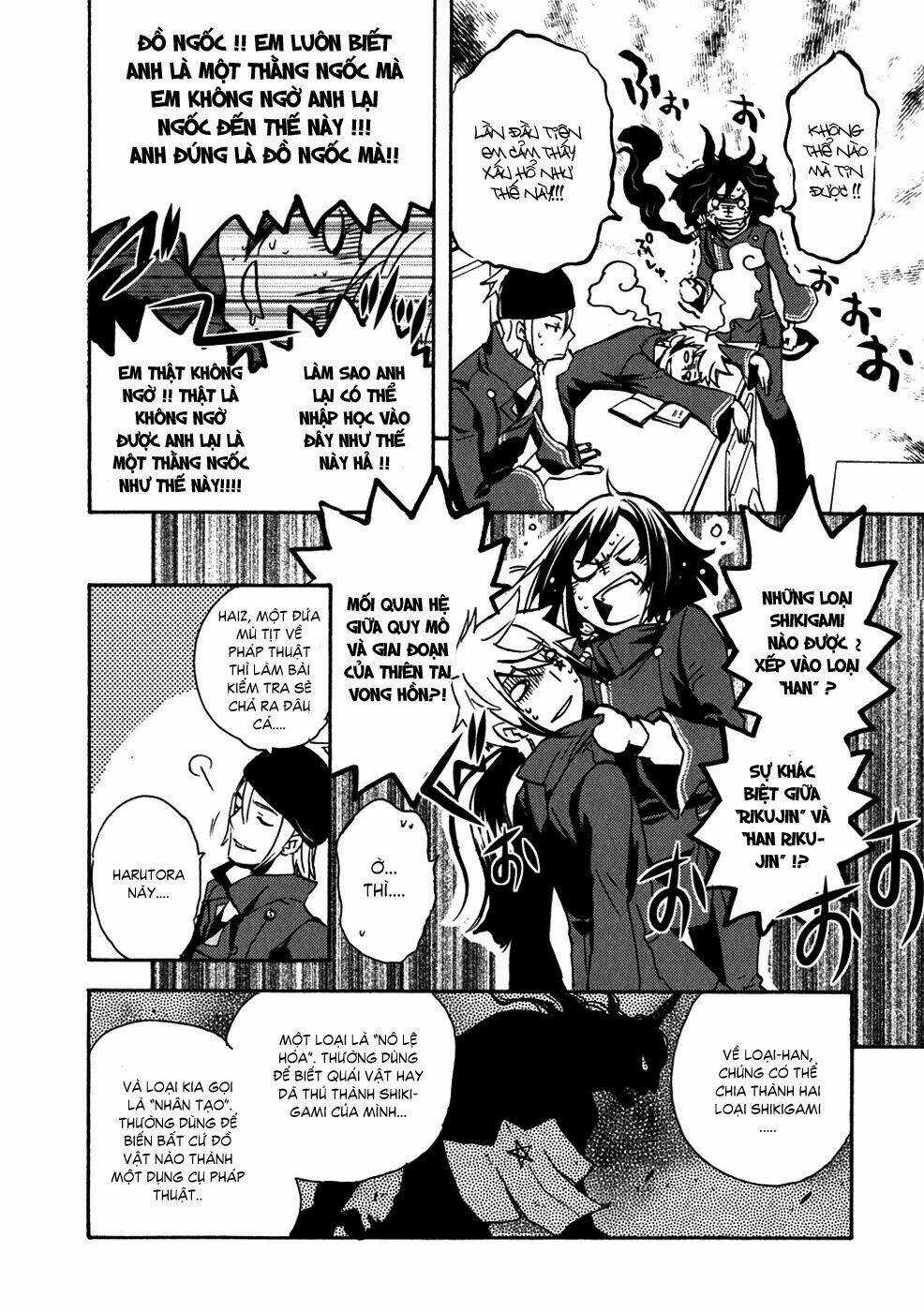 Tokyo Ravens Chapter 7 trang 11