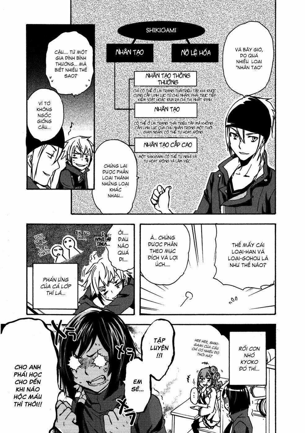 Tokyo Ravens Chapter 7 trang 12