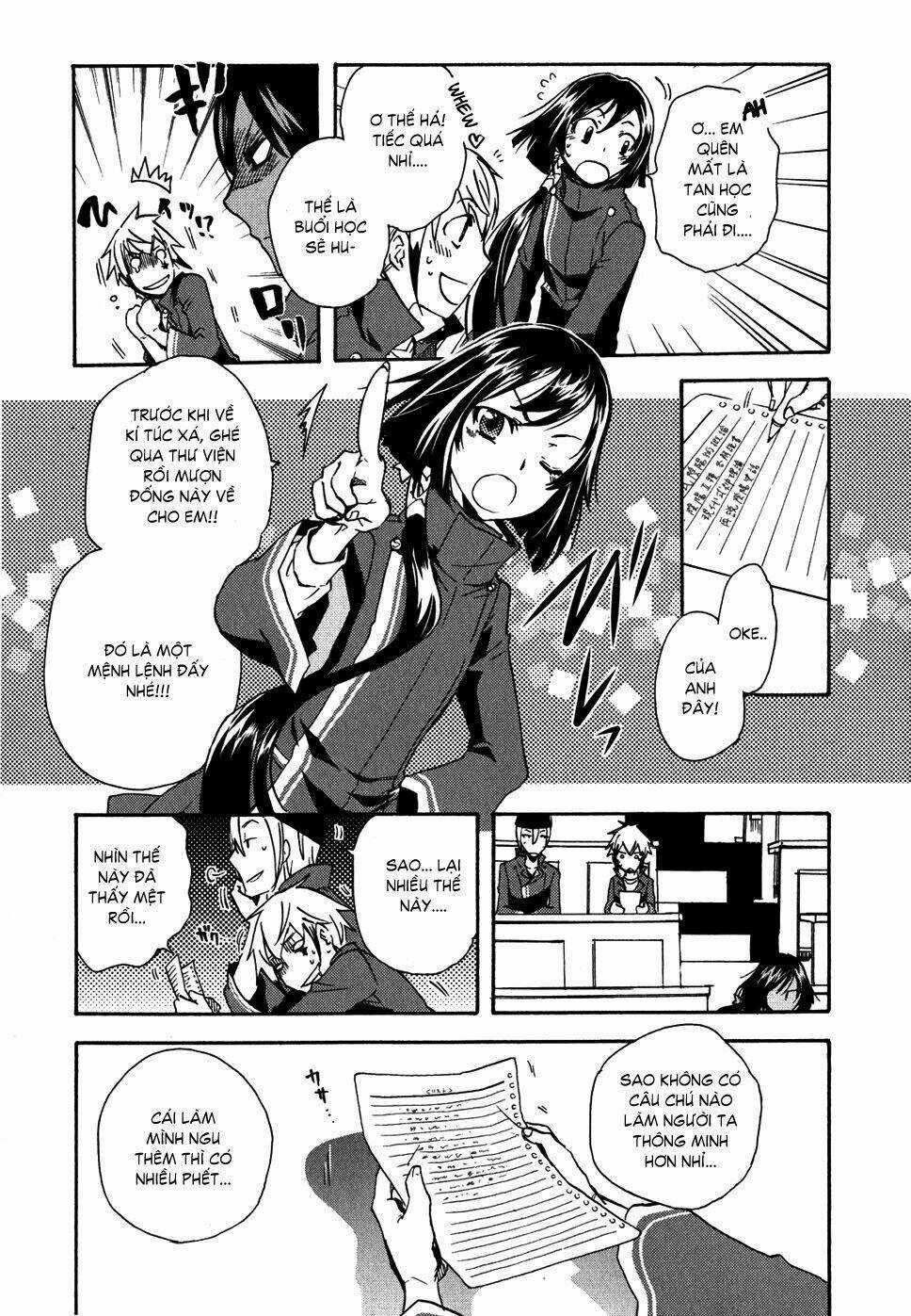 Tokyo Ravens Chapter 7 trang 14