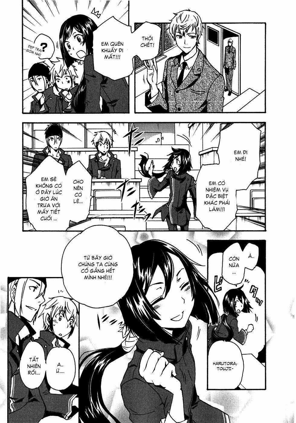 Tokyo Ravens Chapter 7 trang 4
