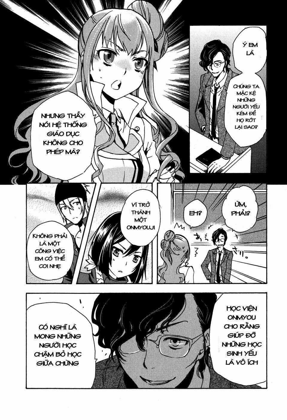 Tokyo Ravens Chapter 8 trang 10