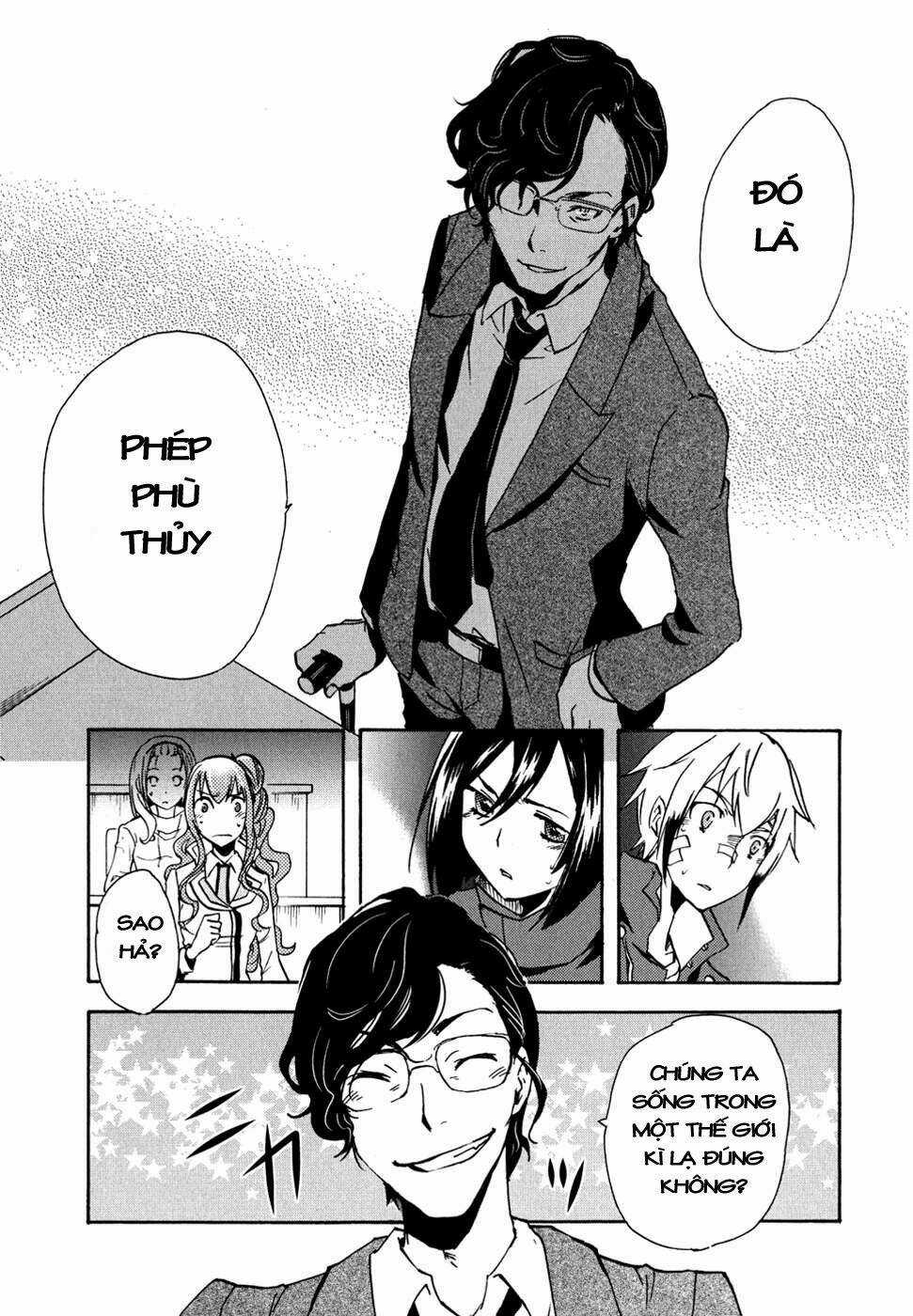 Tokyo Ravens Chapter 8 trang 12