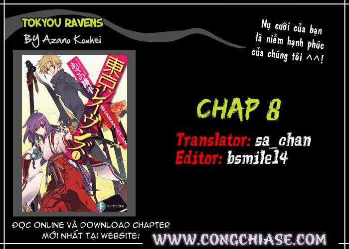 Tokyo Ravens Chapter 8 trang 34