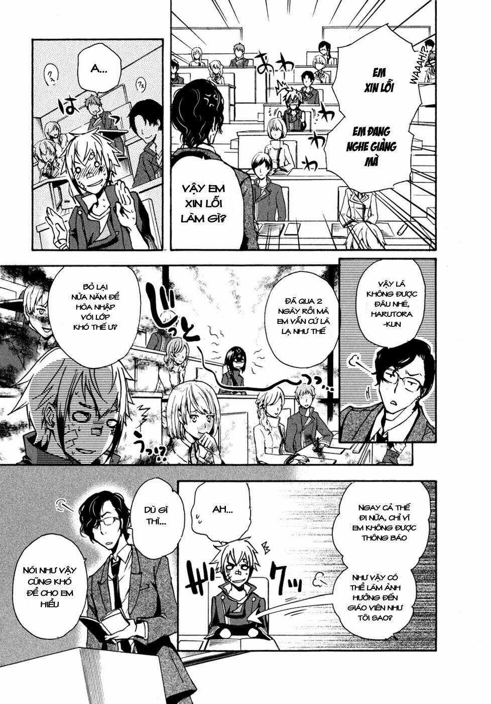 Tokyo Ravens Chapter 8 trang 7