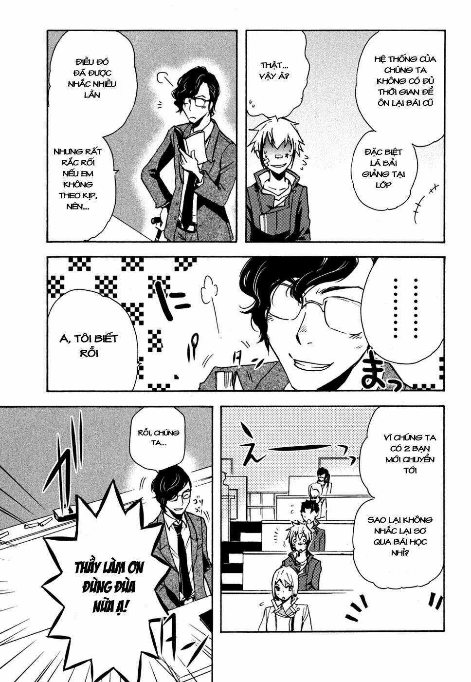 Tokyo Ravens Chapter 8 trang 8