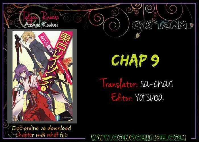 Tokyo Ravens Chapter 9 trang 32