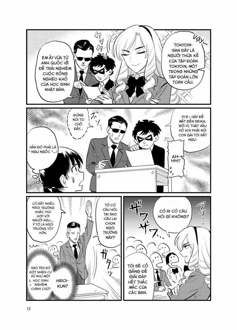 Tokyoin Reika, Nhà Tỷ Phú Chapter 1 trang 8