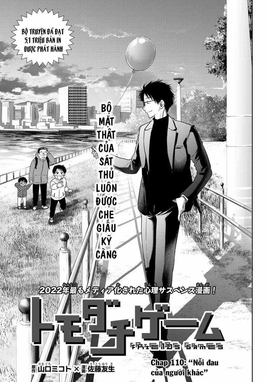 Tomodachi Game Máy chơi trò chơi điện tử tốt nhất Chapter 110 trang 2