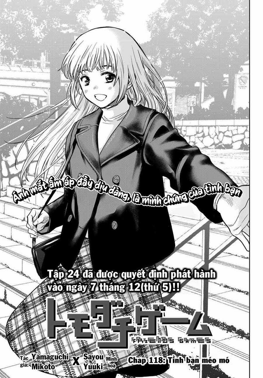 Tomodachi Game Máy chơi trò chơi điện tử tốt nhất Chapter 118 trang 3
