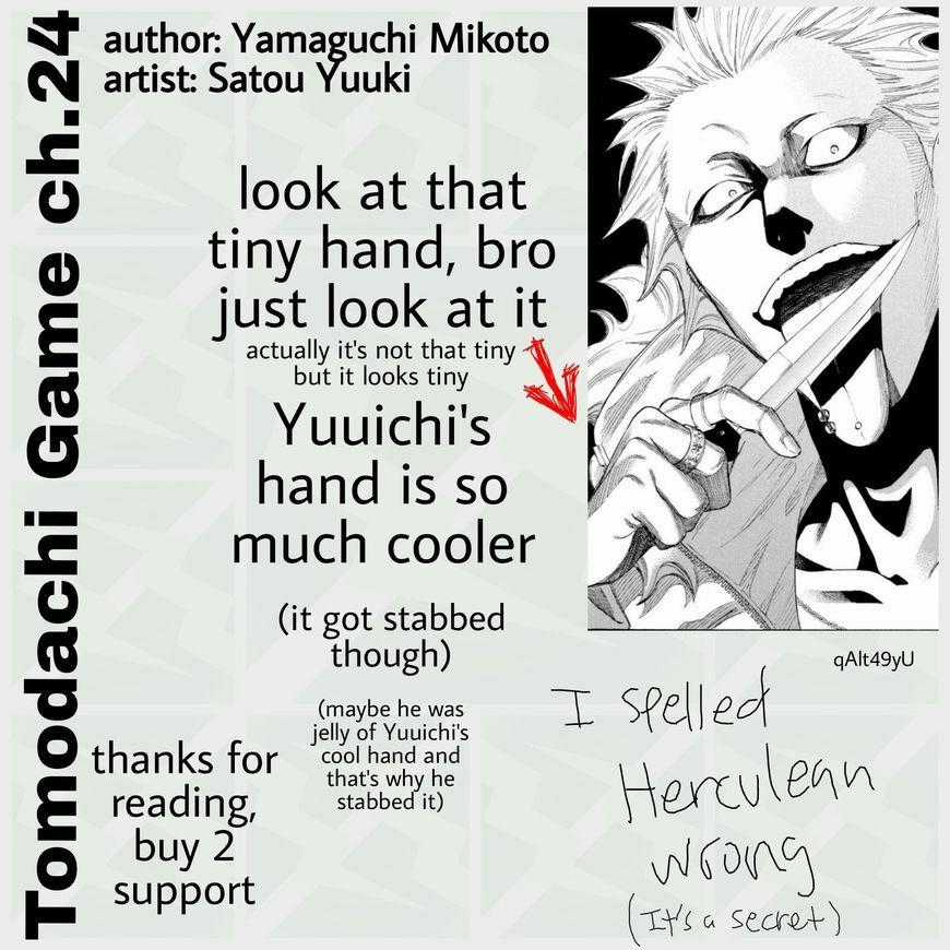 Tomodachi Game Máy chơi trò chơi điện tử tốt nhất Chapter 24 trang 38