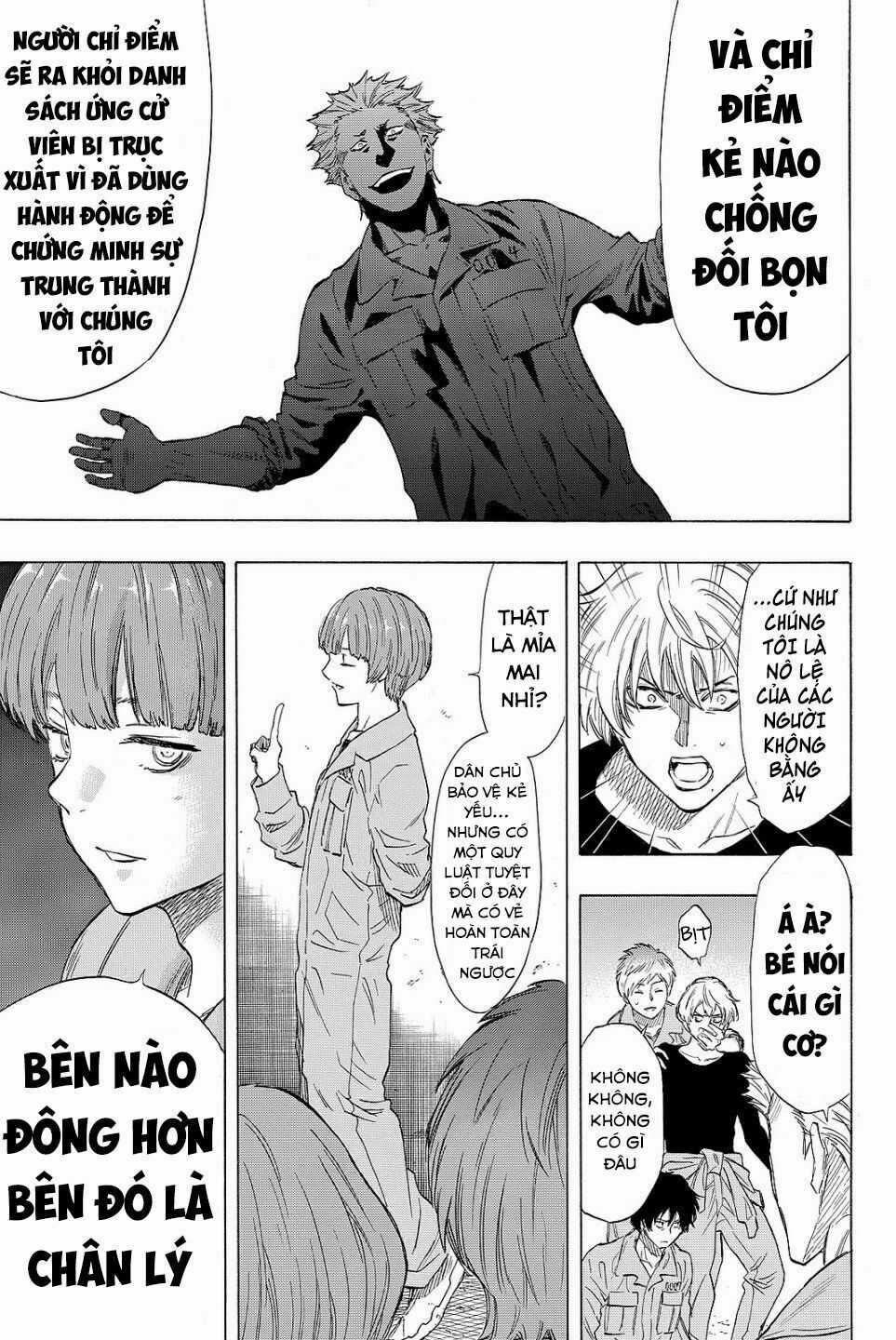 Tomodachi Game Máy chơi trò chơi điện tử tốt nhất Chapter 38 trang 35