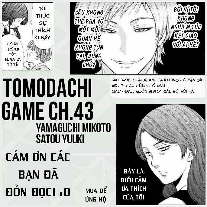 Tomodachi Game Máy chơi trò chơi điện tử tốt nhất Chapter 43 trang 48