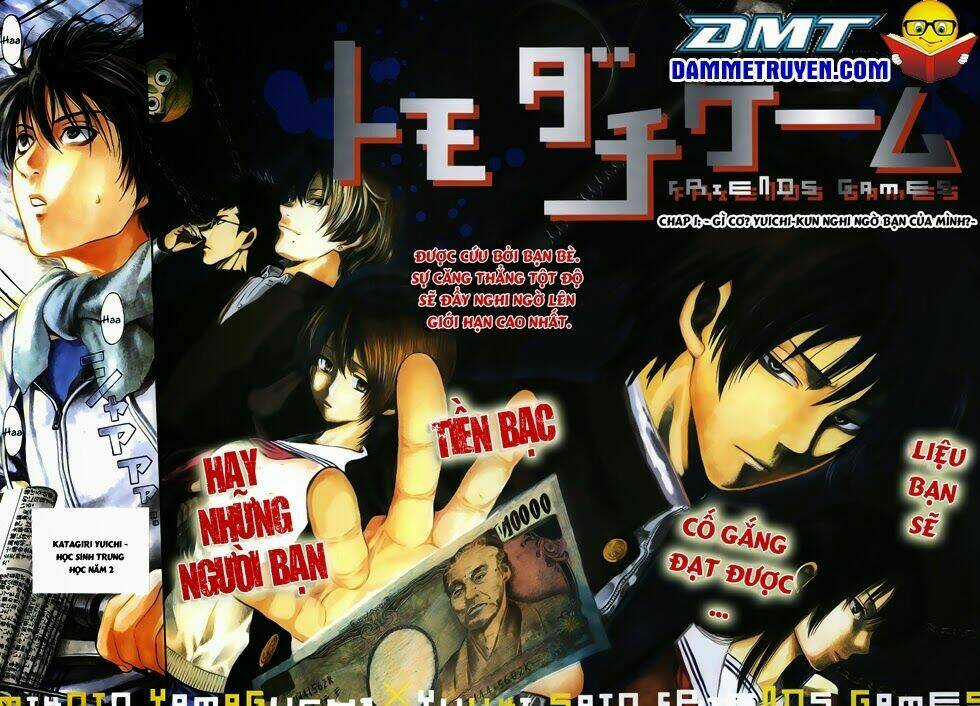 Tomodachi Game Chapter 1.1 trang 2