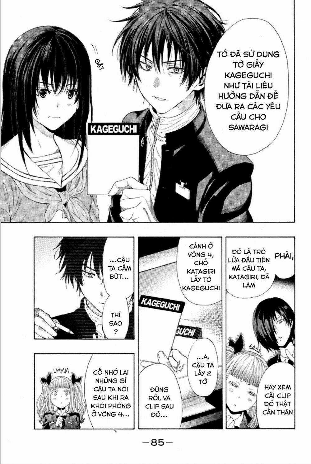 Tomodachi Game Chapter 10 trang 7