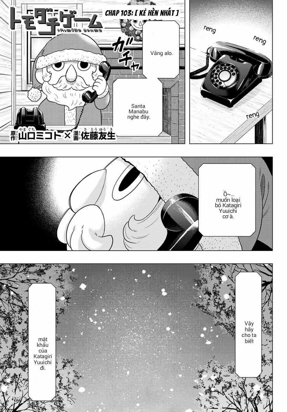 Tomodachi Game Chapter 103 trang 1