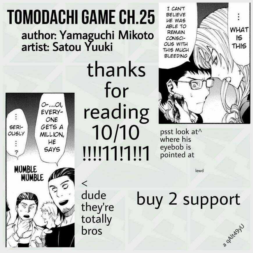 Tomodachi Game Chapter 25 trang 44