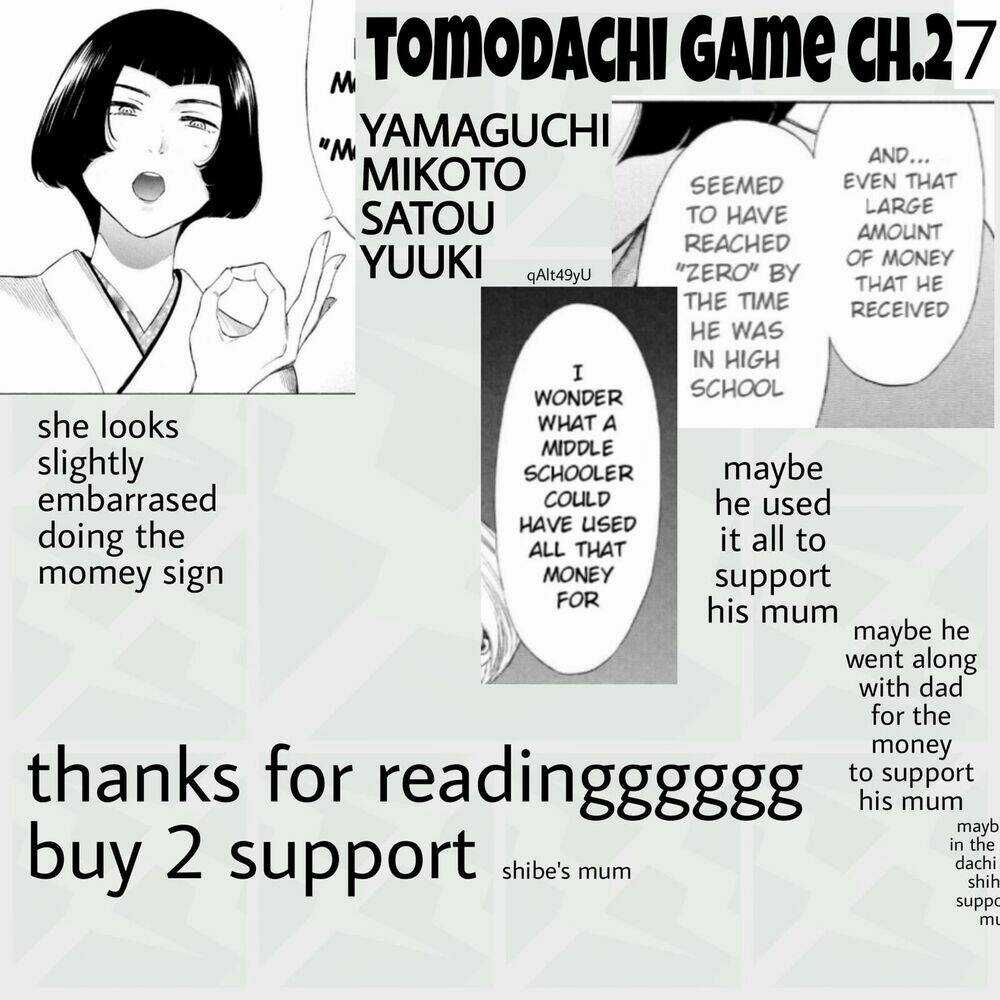 Tomodachi Game Chapter 27 trang 37