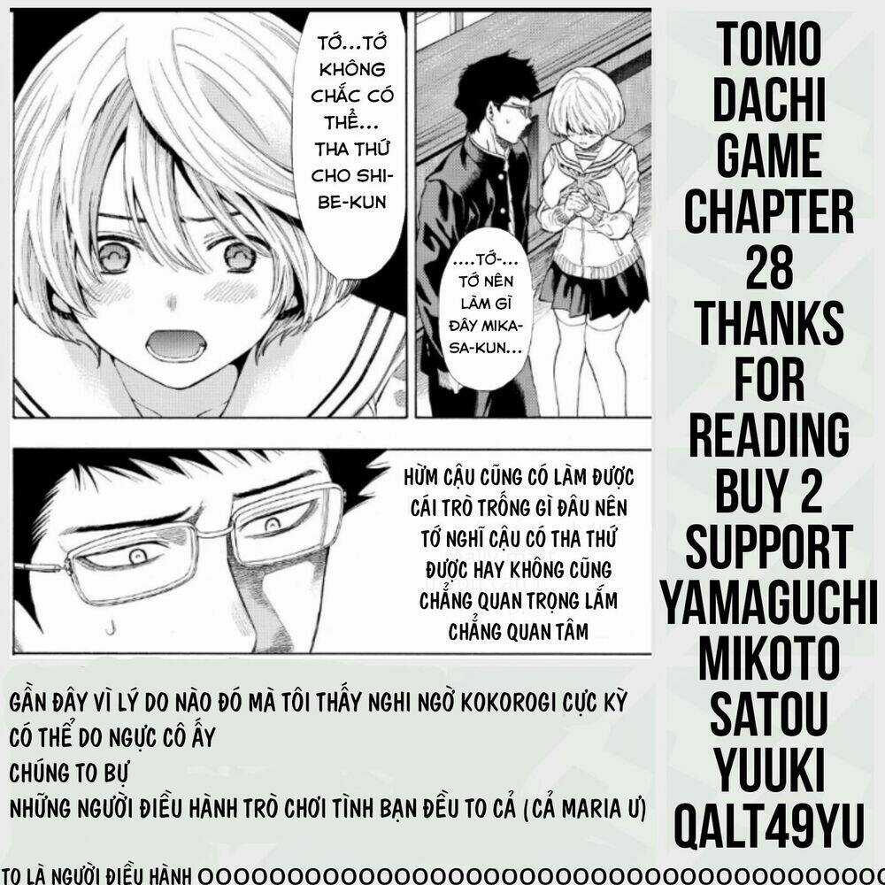 Tomodachi Game Chapter 28 trang 48