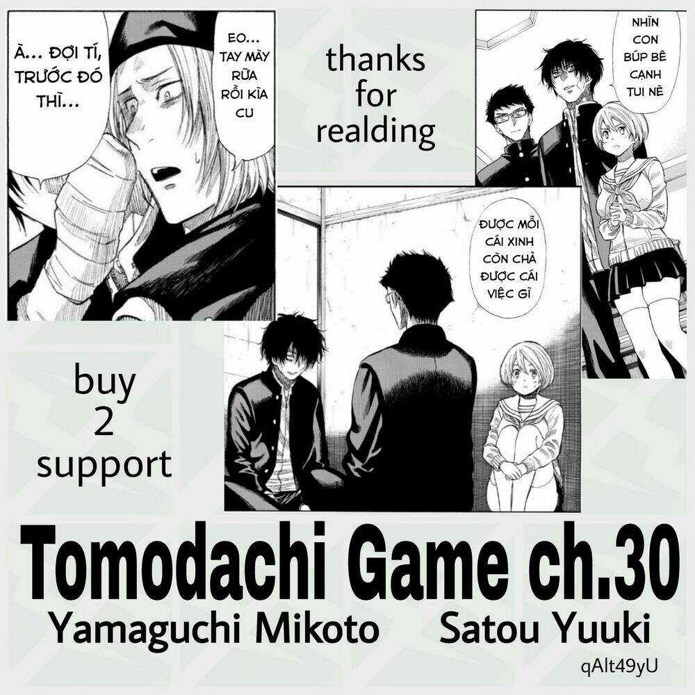 Tomodachi Game Chapter 30 trang 36