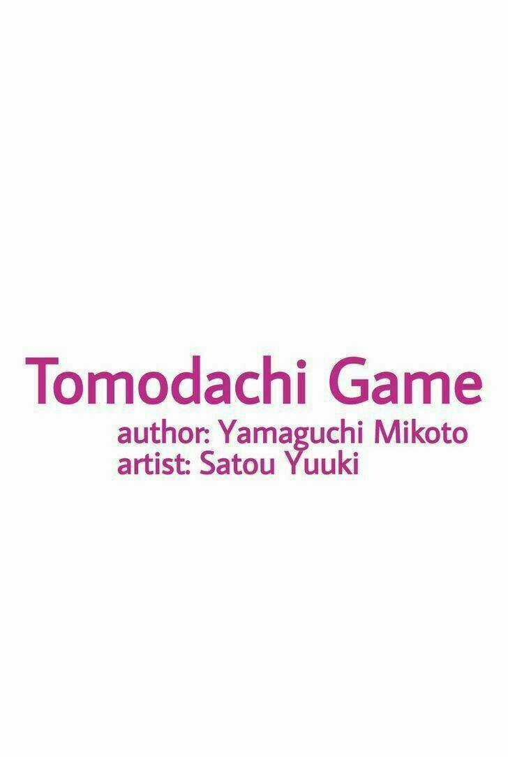 Tomodachi Game Chapter 38 trang 4