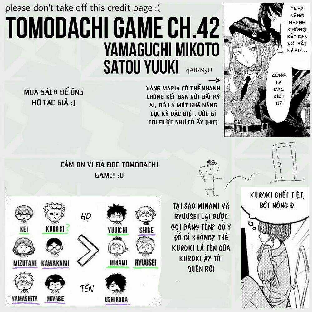 Tomodachi Game Chapter 42 trang 41