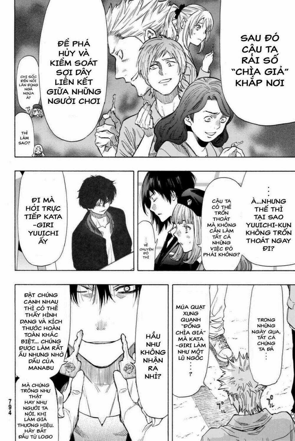 Tomodachi Game Chapter 47 trang 9