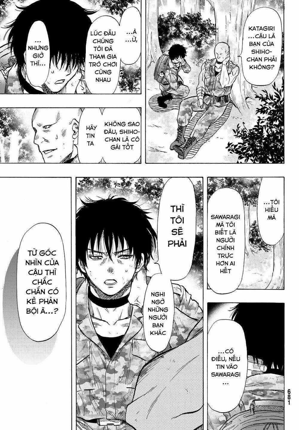 Tomodachi Game Chapter 72 trang 7