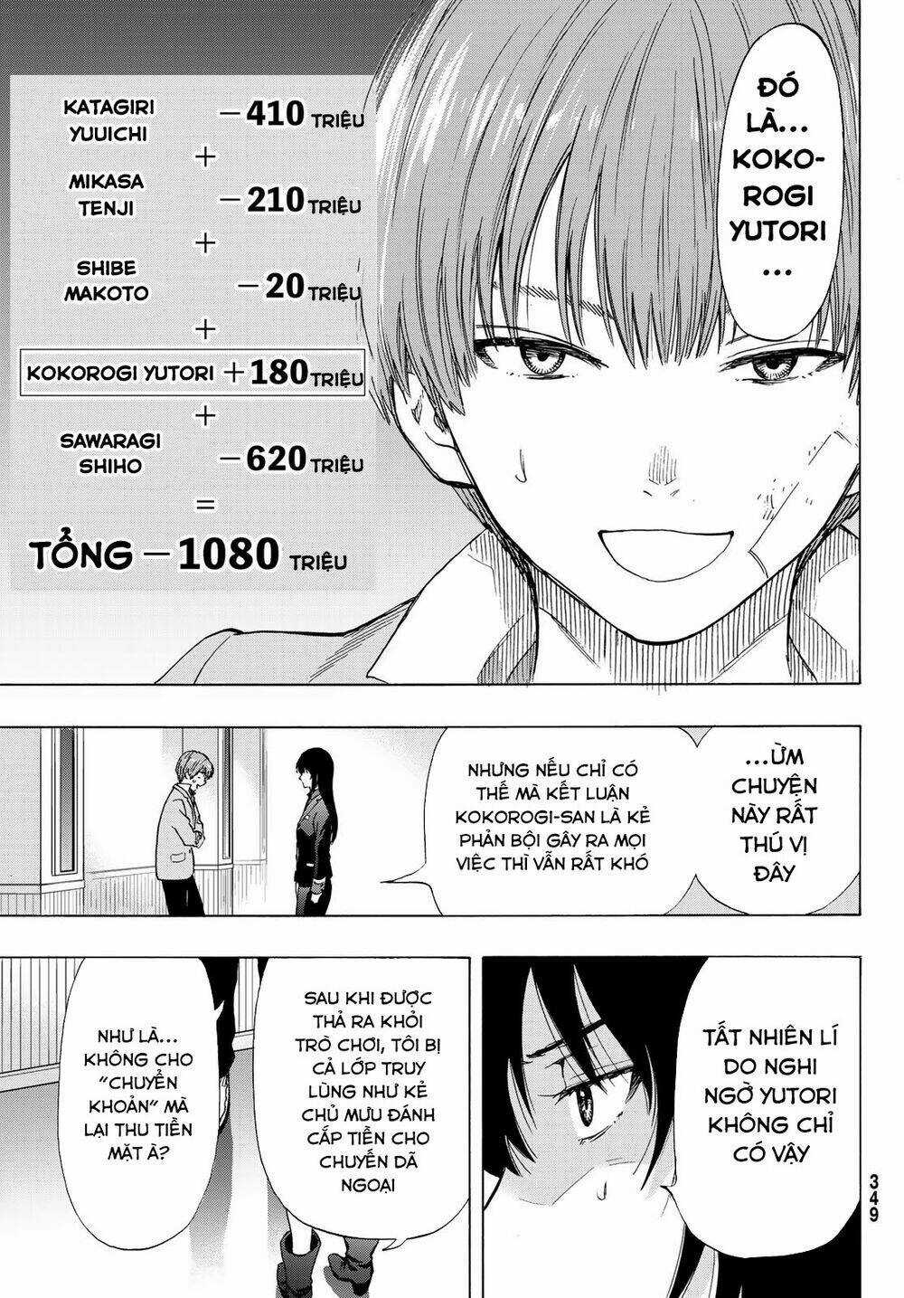 Tomodachi Game Chapter 73 trang 13